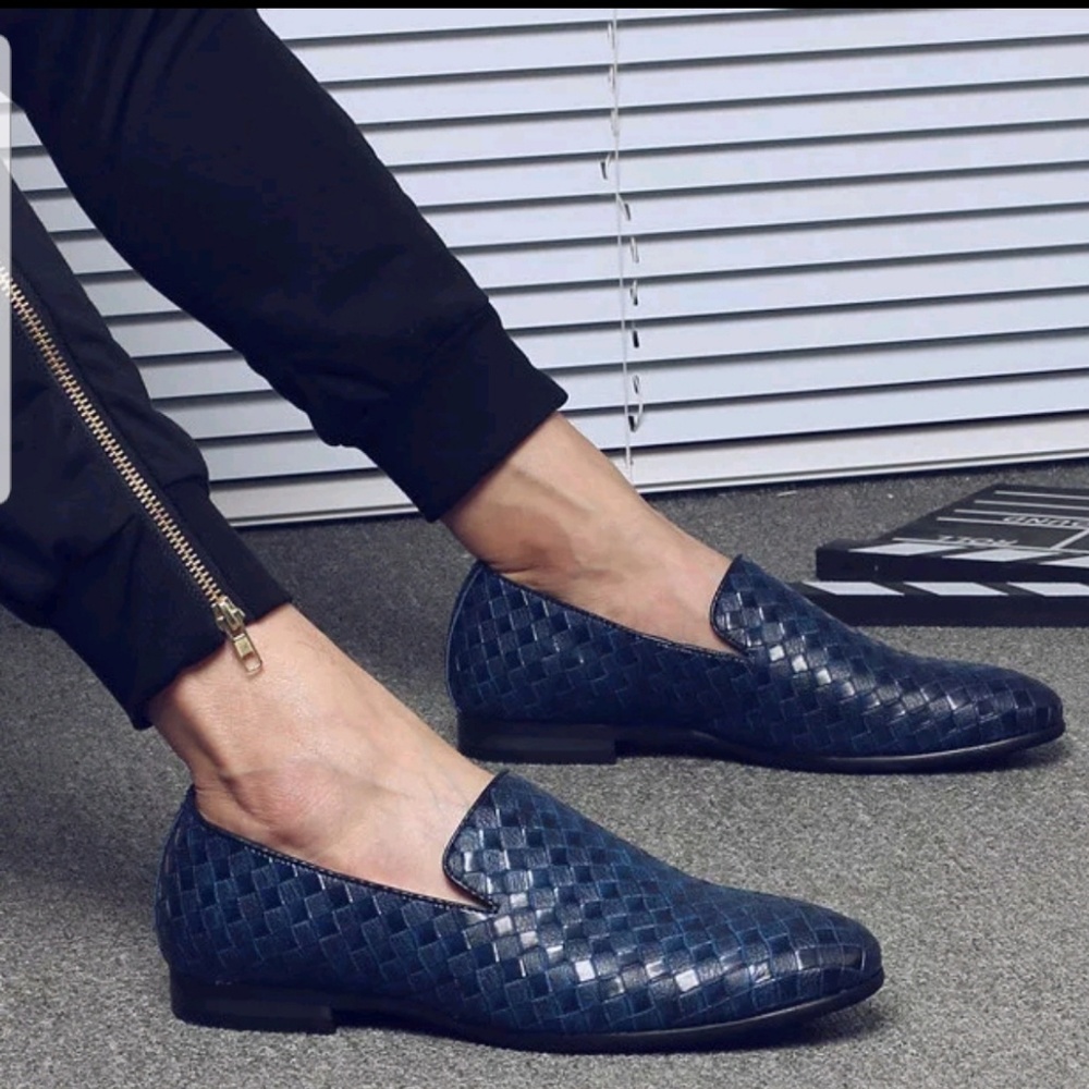 Mens Shoes Luxury Brand Casual Leather Loafers